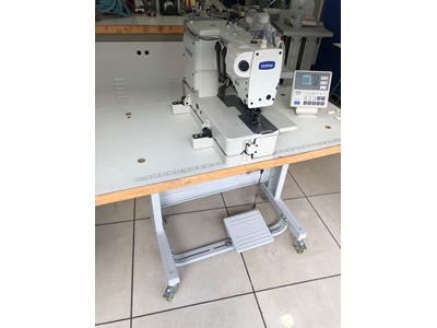Machine à boutonnière à tête automatique He-800B avec moteur - 2