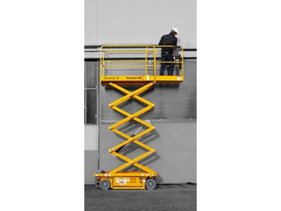 7.76 Meter (230 kg) Battery Operated Scissor Lift Platform - 0