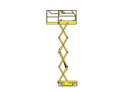 7.76 Meter (230 kg) Battery Operated Scissor Lift Platform - 1