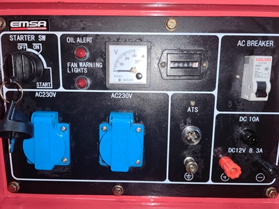 8.5 Kva Kabinli Dizel Jeneratör Emsa Marka  - 1