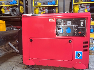 8.5 Kva Kabinli Dizel Jeneratör Emsa Marka  - 0