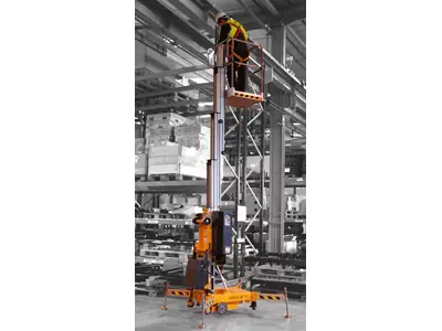 Élévateur de personnel vertical portable de 9,5 mètres (159 kg)