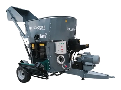6 m³ Pullable Feed Mixer Machine - 0