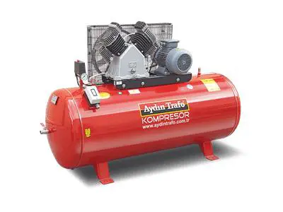 22-530/7.5 Hp 530 Lt 12 Bar Aydin Trafo Piston Air Compressor