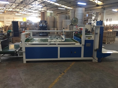 Corrugated Cardboard Box Gluing Machine - 1