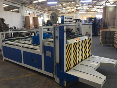 Corrugated Cardboard Box Gluing Machine - 0