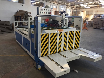 Corrugated Cardboard Box Gluing Machine - 2