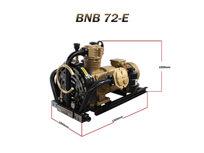  BNB 72-E Electric Silobas Air Compressor - 2