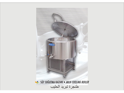 Paslanmaz 5000 Litre Süt Soğutma Tankı - 5