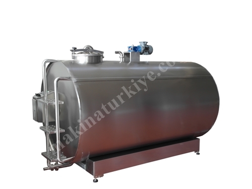 Paslanmaz 7000 Litre Süt Soğutma Tankı