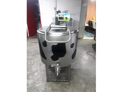 Paslanmaz 7000 Litre Süt Soğutma Tankı - 4