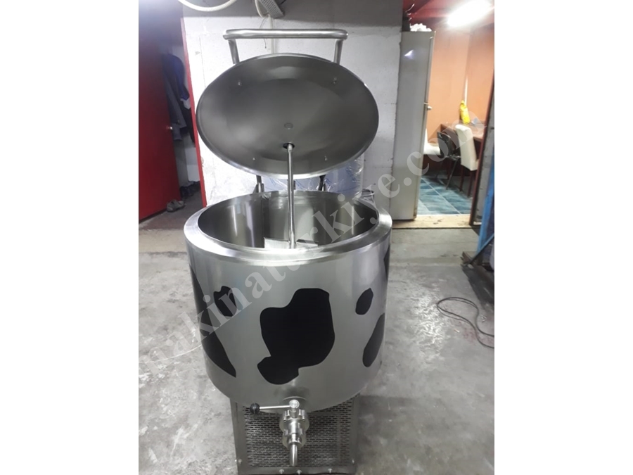 Paslanmaz 10000 Litre Süt Soğutma Tankı