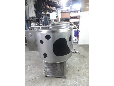 Paslanmaz 10000 Litre Süt Soğutma Tankı - 4