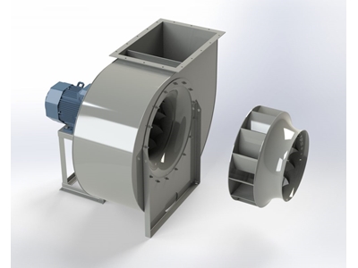 ⌀1008mm Alçak Basınç Salyangoz Fan - 0