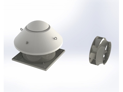 ⌀355mm Alçak Basınç Salyangoz Fan - 0