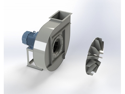 ⌀321mm 1475 U/min mitteldruck Schneckengebläse - 0