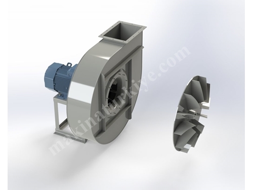 ⌀321 Mm 1475 Rpm Medium Pressure Snail Fan
