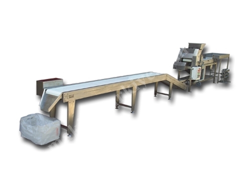 400 - 450 kg/Stunde Edelstahl Aprikosenwürfelschneidemaschine