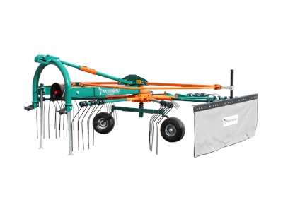 9-Arm Gearbox Hay Rake - 0