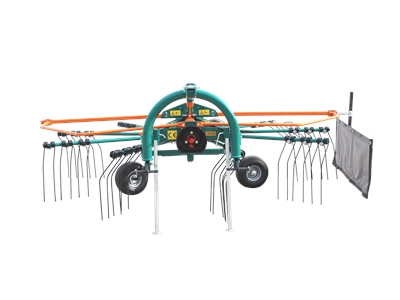 9-Arm Gearbox Hay Rake - 4