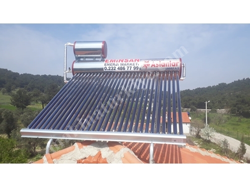 Système de panneaux solaires à tubes sous vide à 30 tubes