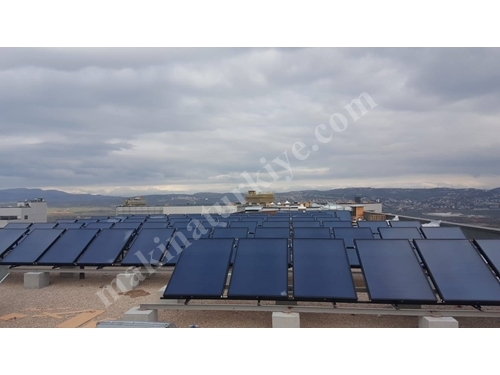 100,000 LT Central System Solar Water Heating System