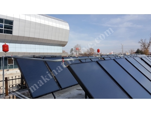 100,000 LT Central System Solar Water Heating System