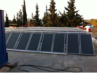 100.000 LT Merkezi Sistem Güneş Enerjisiyle Su Isıtma Sistemi