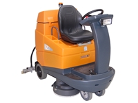 Machine de lavage de sol à conduite Taski 4000 à batterie - 0