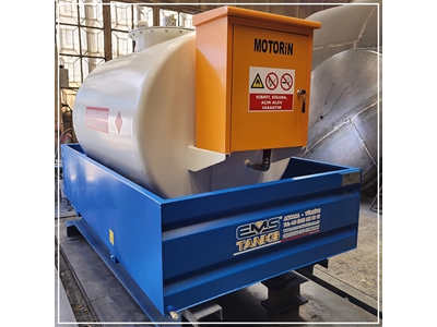 1.500 Litre Kapasiteli %100 Taşma Havuz Sistemli Akaryakıt Tankı  - 1