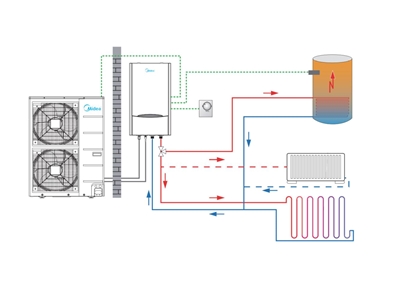 10Kw Hava Kaynaklı Isı Pompası - 4