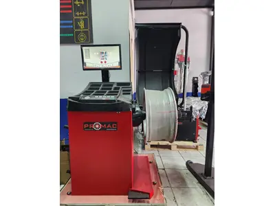 Équilibreuse automatique de pneus à double plan laser complet