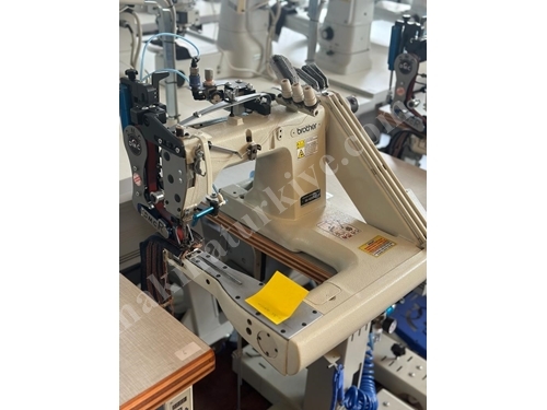 3-Needle Air Automatic Denim Sleeve Sewing Machine