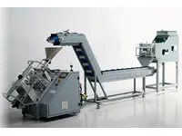 Автоматическая линейная весовая упаковочная машина на 100г - 30 кг