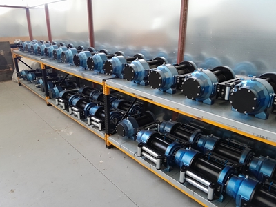7000 kg / 7.0 ton Hidrolik Çekme Ve Kurtarma Halatlı Vinç / Halat Tamburu - 1
