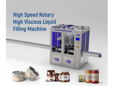 100-1000ml 7000 pieces/hour Liquid Food Filling Machine