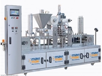 Paslanmaz Kesme Ve Mühürleme Kağıt Bardak Kesim Makinası