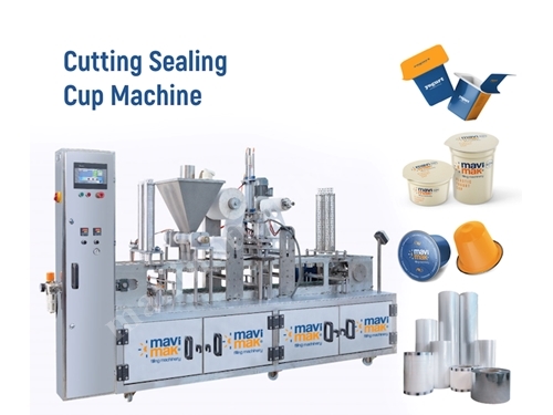 Stainless Cutting and Sealing Paper Cup Cutting Machine