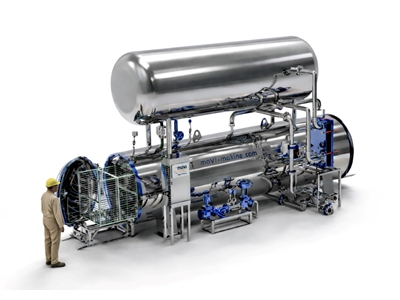 135°C Autoclave Gıda Endüstrisi İçin Retort Sterilizatörü - 0