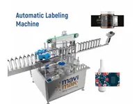 Автоматическая машина для наклеивания этикеток на бутылки 1000-5000 штук в час