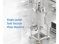 3-10 Liters Single-Jacket Tank Vacuum Mixer Machine