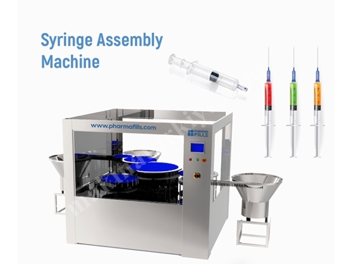 6000 Syringes / H Rotary High Speed Assembly Filling And Closing Machines