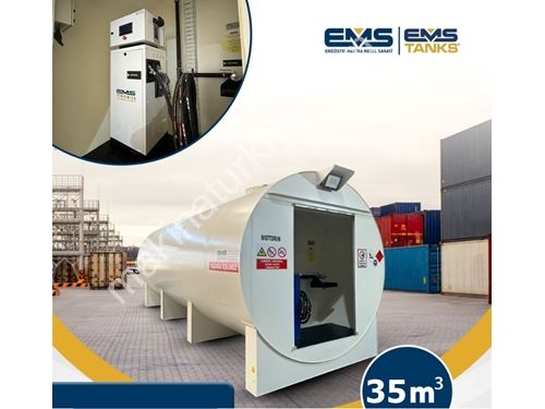 35.000 L Kapasiteli Yerüstü Mobil Tank * SIFIR * GARANTİLİ