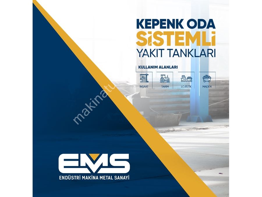 35.000 L Kapasiteli Yerüstü Mobil Tank * SIFIR * GARANTİLİ