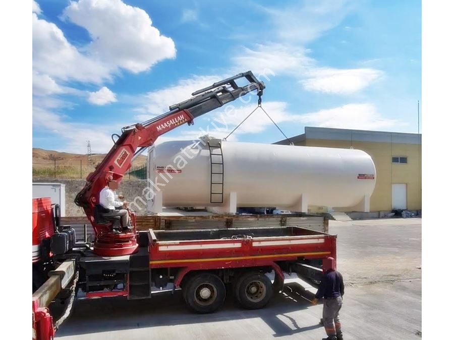 35.000 L Kapasiteli Yerüstü Mobil Tank * SIFIR * GARANTİLİ
