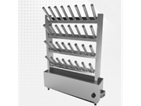 Stainless Steel Bottle Drying Rack for Food Sector - 0