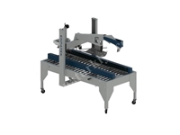 Automatic Cover Closing Box Taping Machine - 0