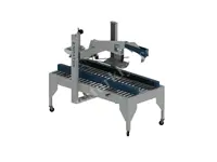 Automatic Cover Closing Box Taping Machine