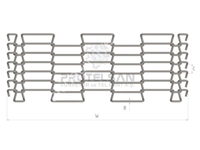 Stainless Steel Wire Type Conveyor Belt - 0