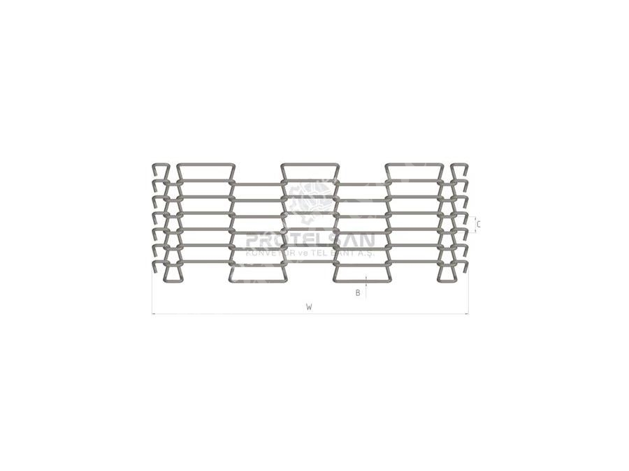 Stainless Steel Wire Type Conveyor Belt